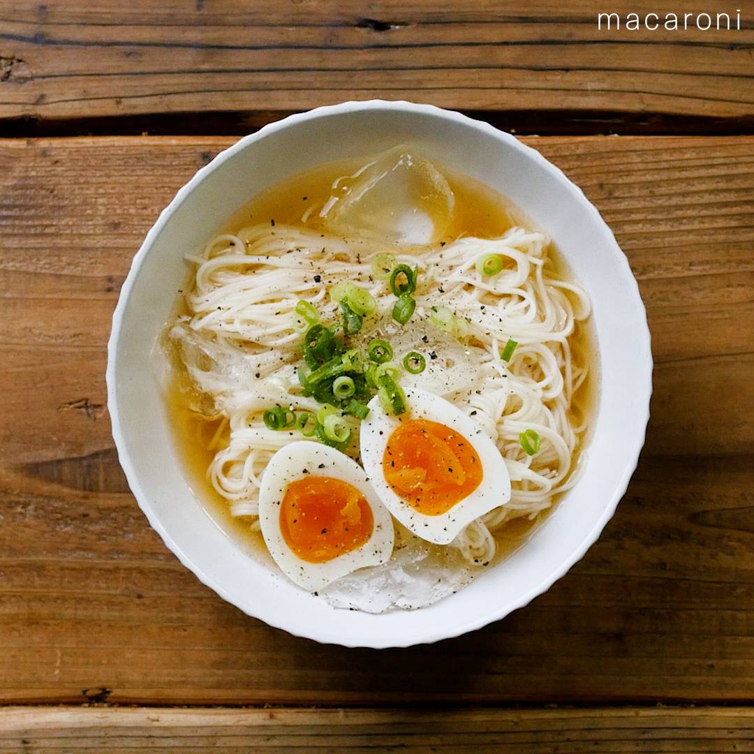 めんつゆ飽きたらコレ！そうめん×鶏ガラ×ごま油の絶品アレンジ