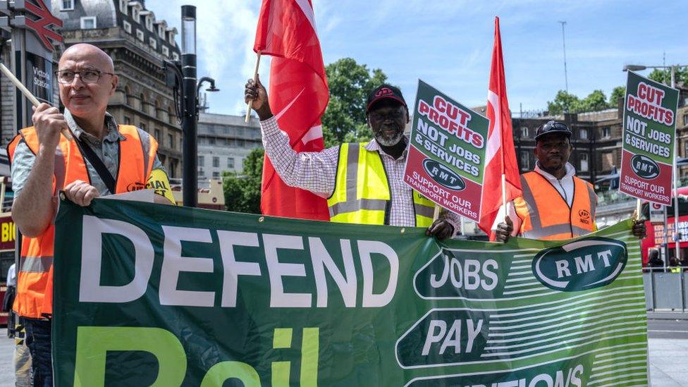 Rmt Union Members Staged June Strikes over Working Hours