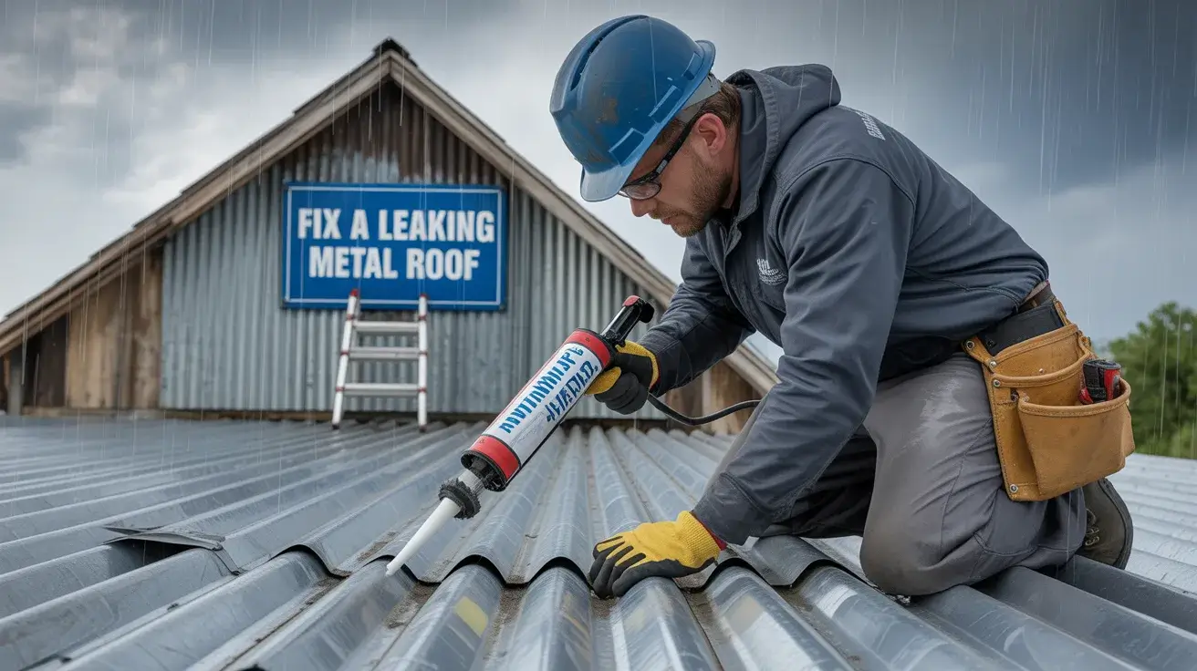 Metal Roofing Leak Repair