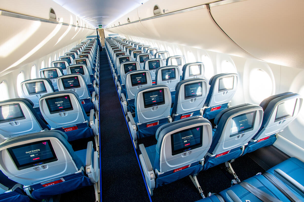 Inside Airbus A220