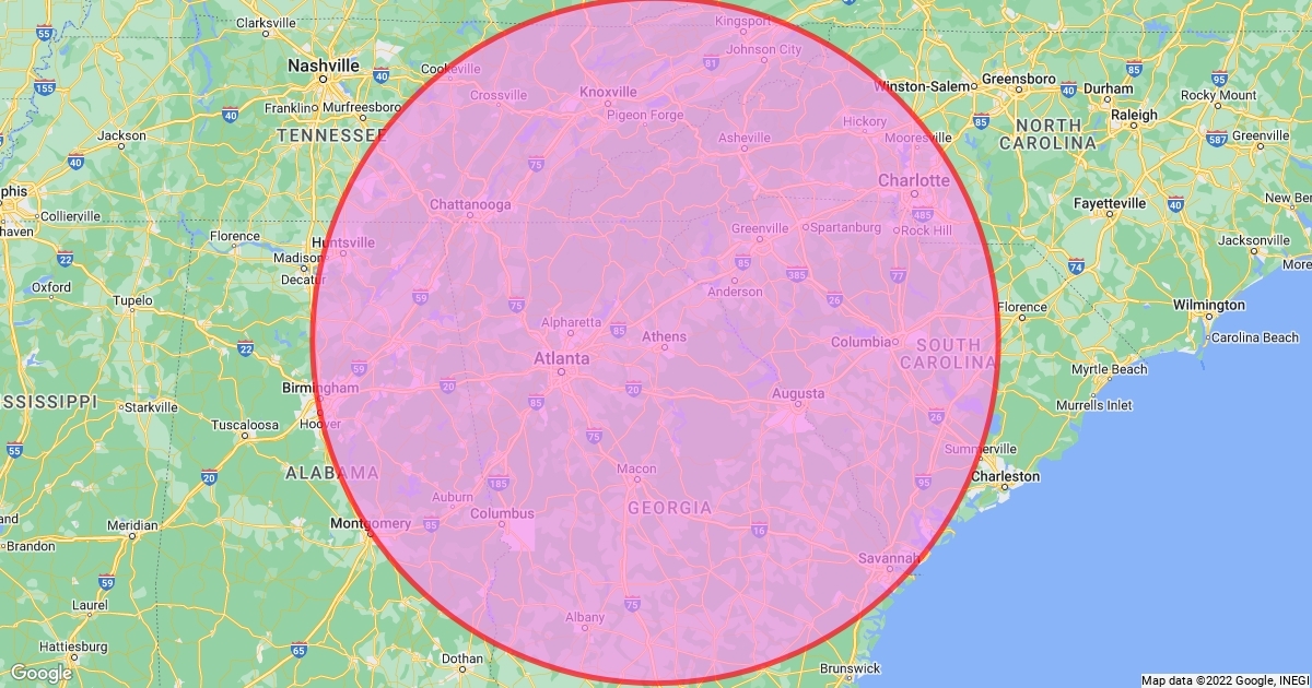 How Far Is 200 Miles