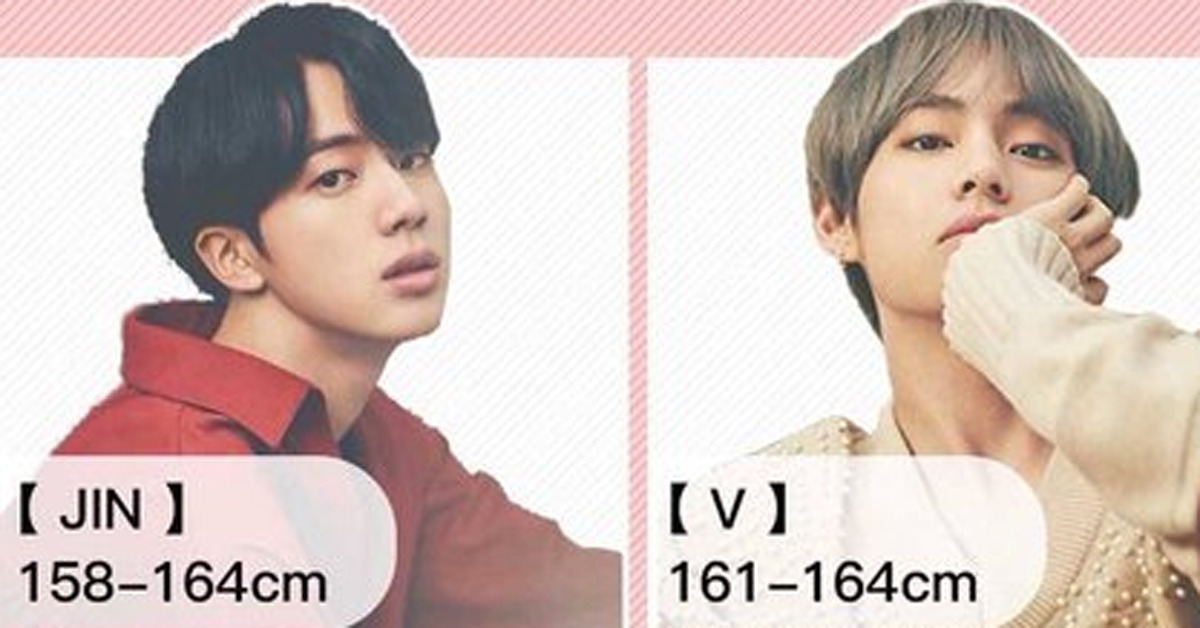 Who Is Taller v or Jin