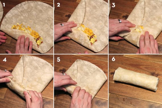 How to Perfectly Wrap a Burrito