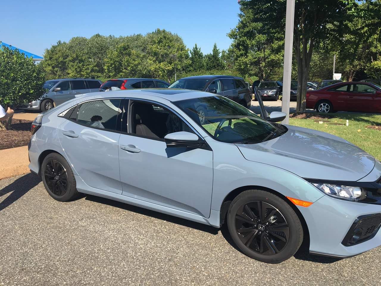 Honda Civic Grey Blue