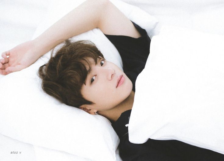Rm Jungkook Laying on Bed