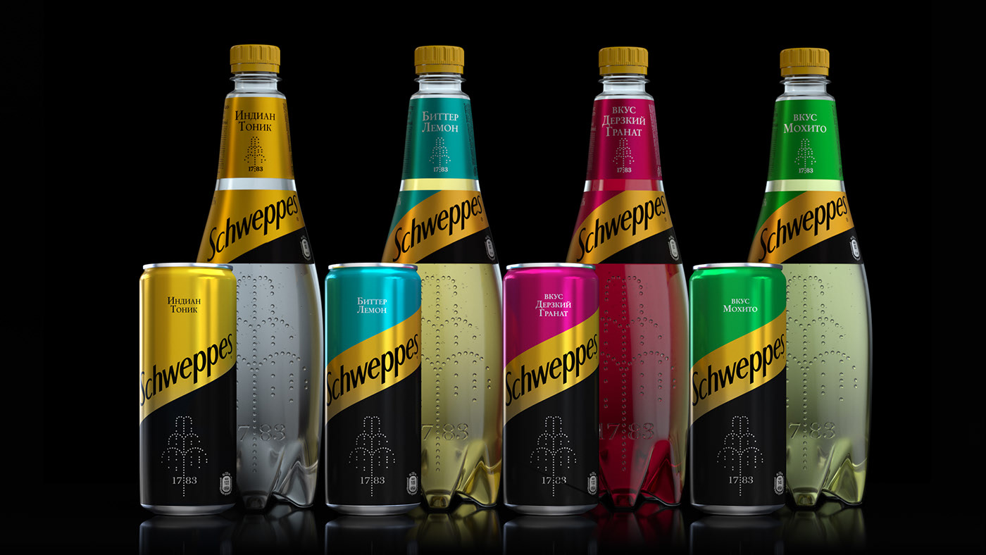 Schweppes Unique Soft Drinks Products Features