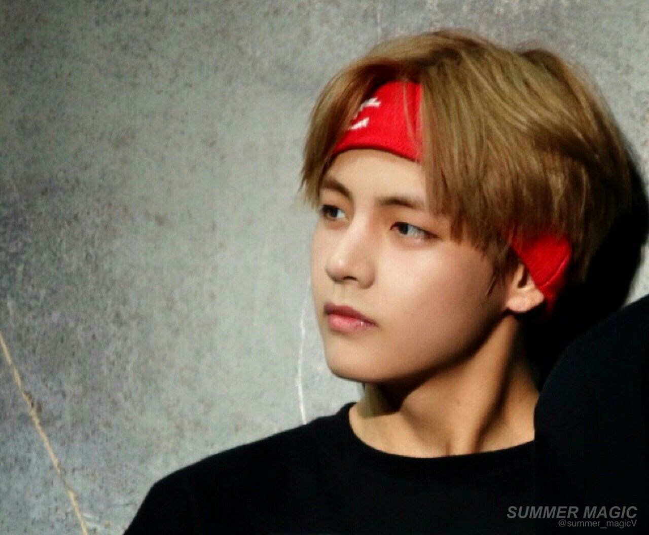 Taehyung in a Head Bands