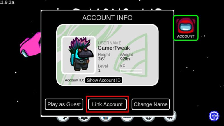 How to Link Among Us Accounts