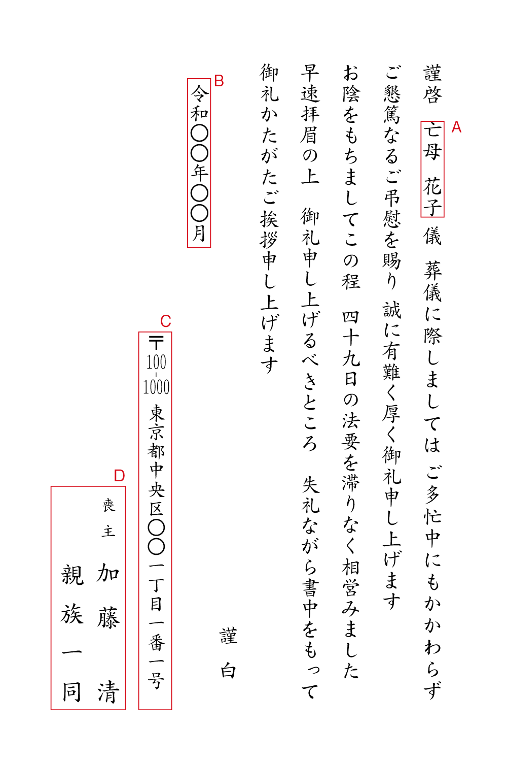 四十九日法要の挨拶で失敗しない文例集｜絶対Ngな言葉と場面別マナー