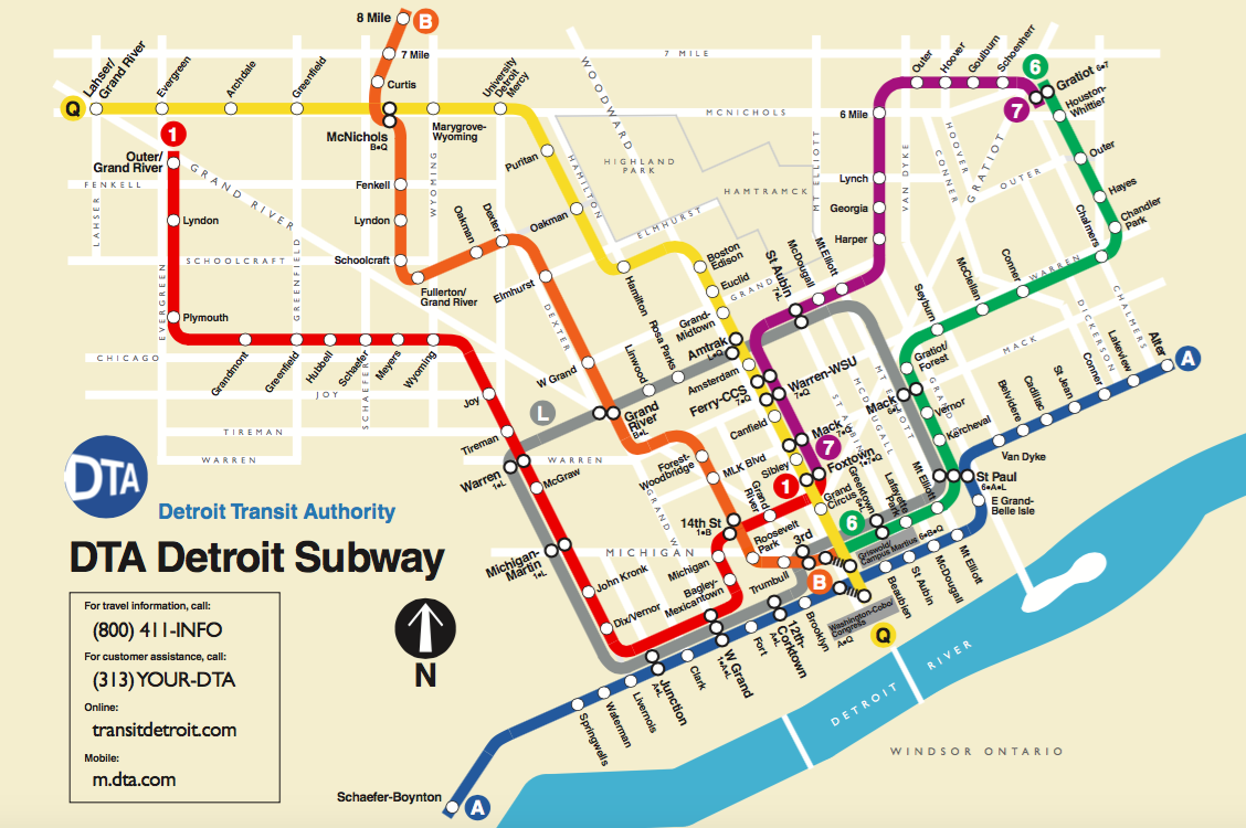 Public Transportation in Detroit
