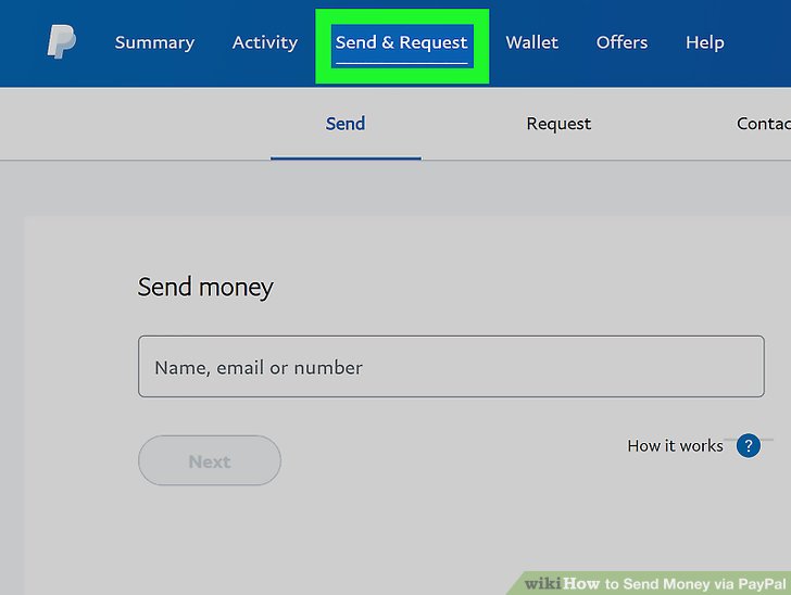 How to Send Money with Paypal