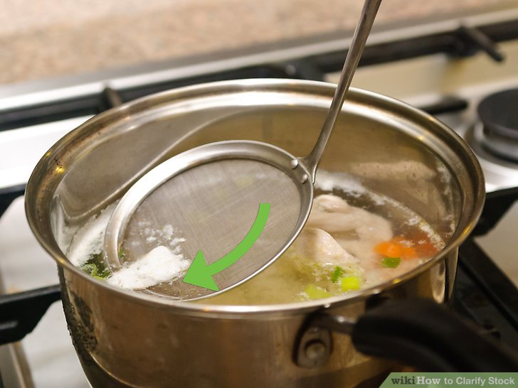 How to Clarify Soup Stock