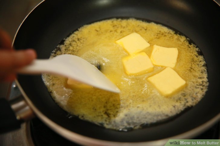 Melt Butter for Cake
