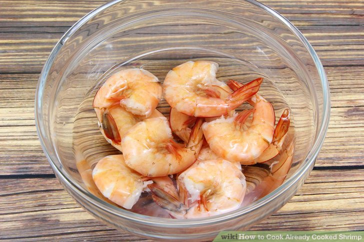 How to Cook Already Cooked Shrimp