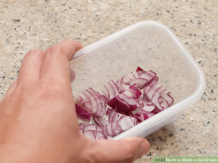 How to Store a Cut Red Onion