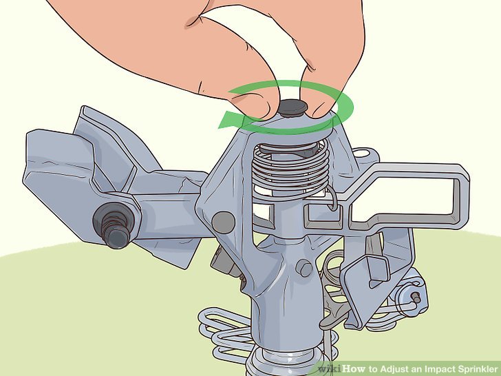 Husky Metal Impact Sprinkler Adjustment Instructions