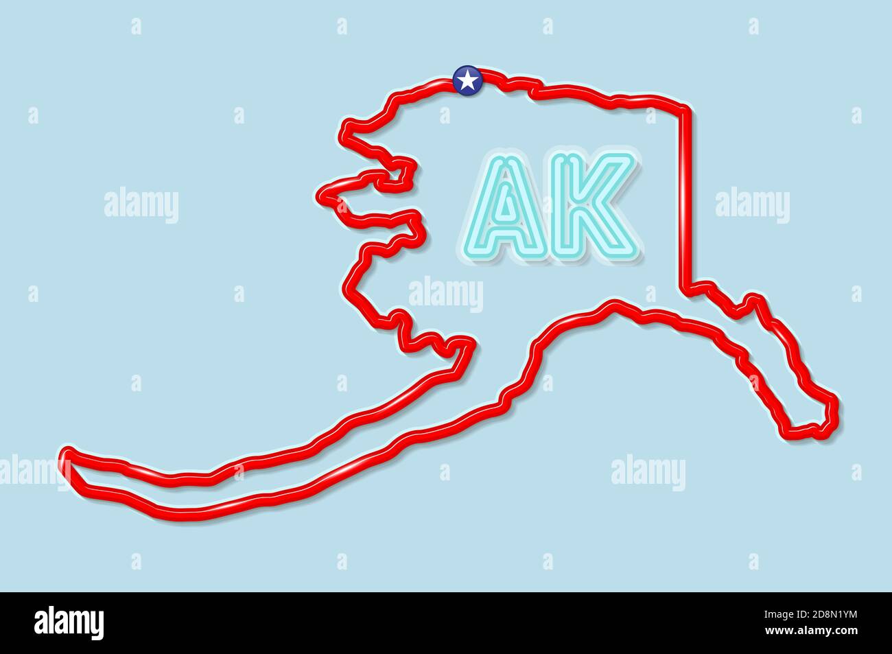 State with Abbreviation Ak