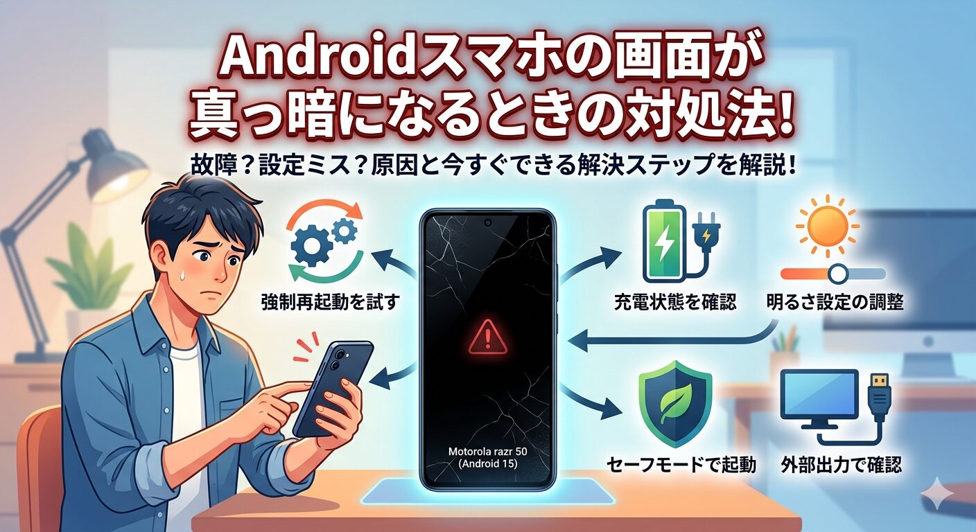 朝起きたら画面が真っ暗？2026年最新Aiスマホで急増する「突然死」の正体と今すぐ試すべき救済策