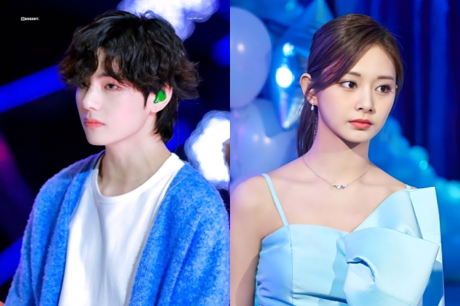 Bts v and Tzuyu Dispatch