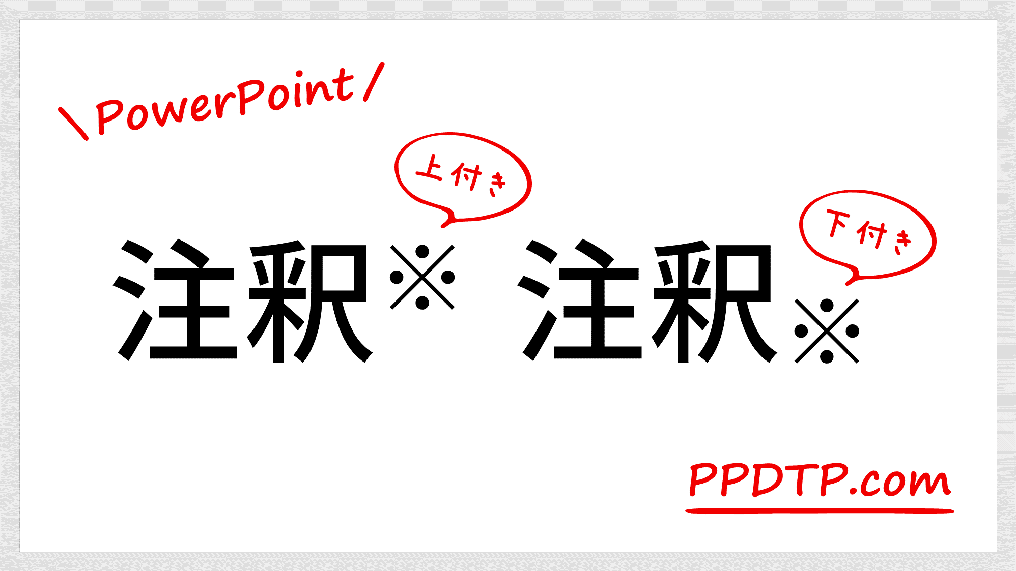 パワポの上付き文字を一瞬で出す裏技と失敗しない設定術