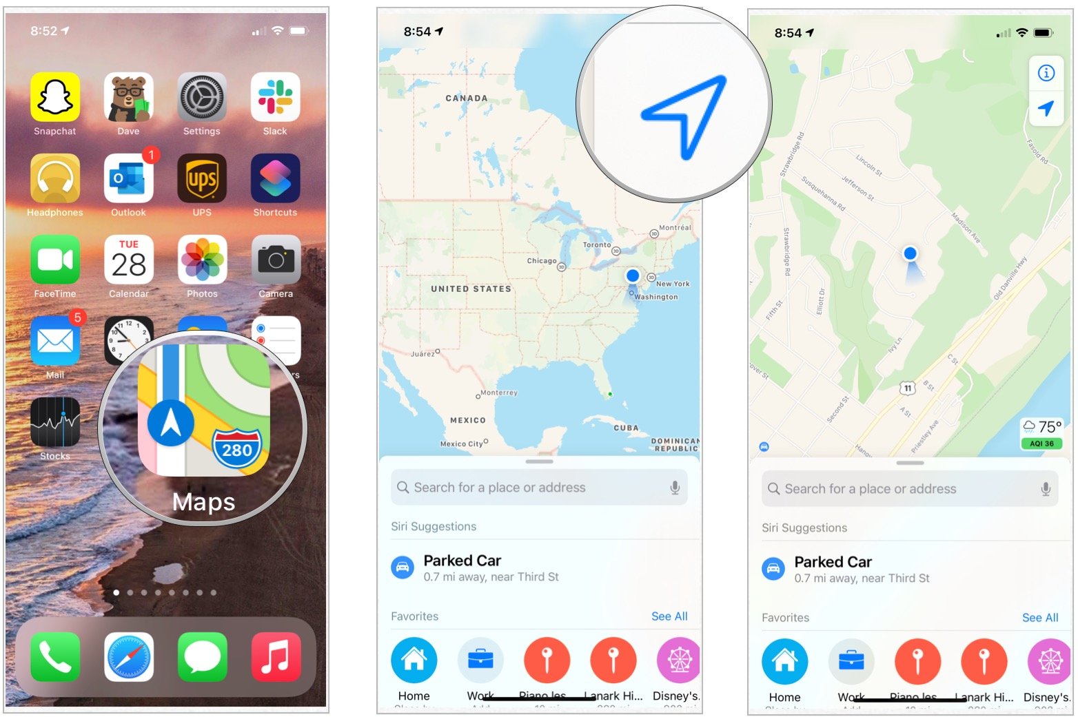 Find Location of Iphone