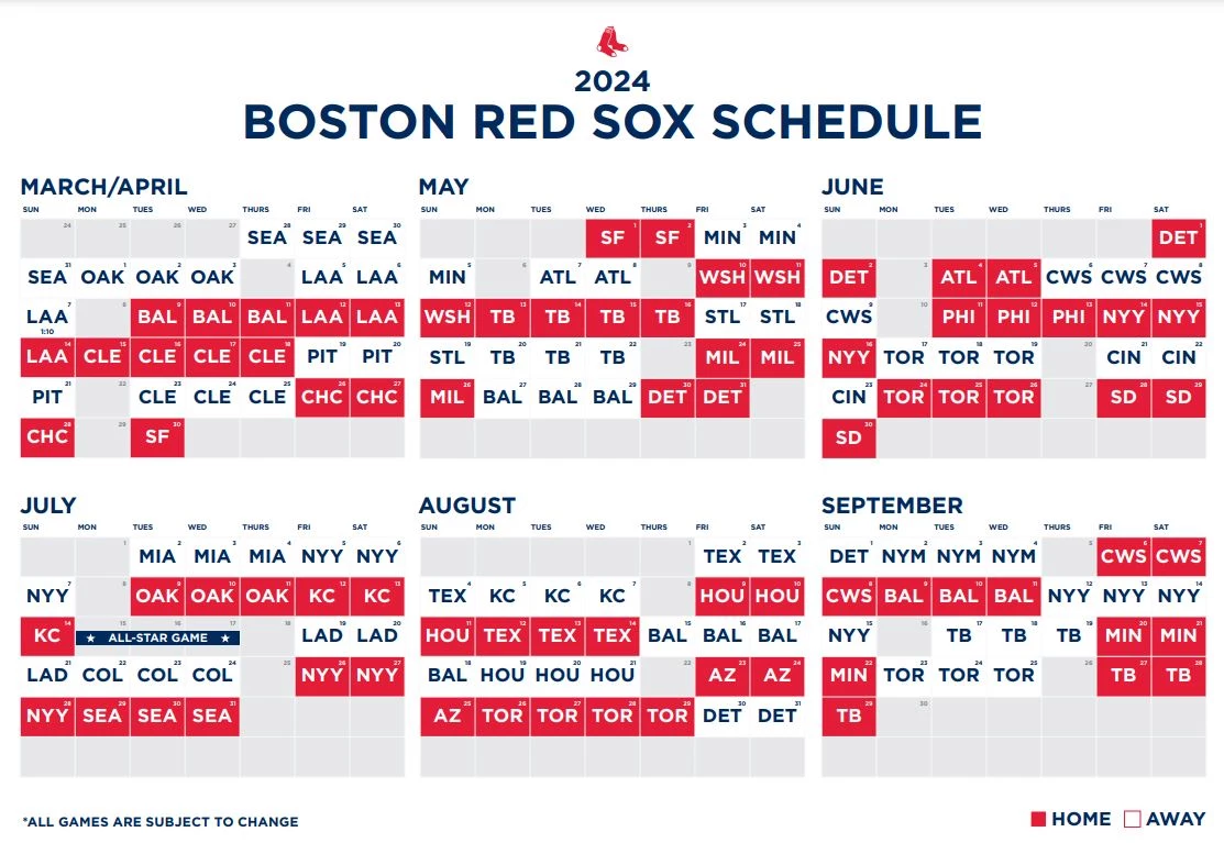 What Time Does Red Sox Game Start Today