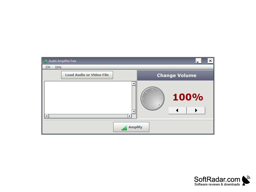 Sound Amplifier Software for Windows 10