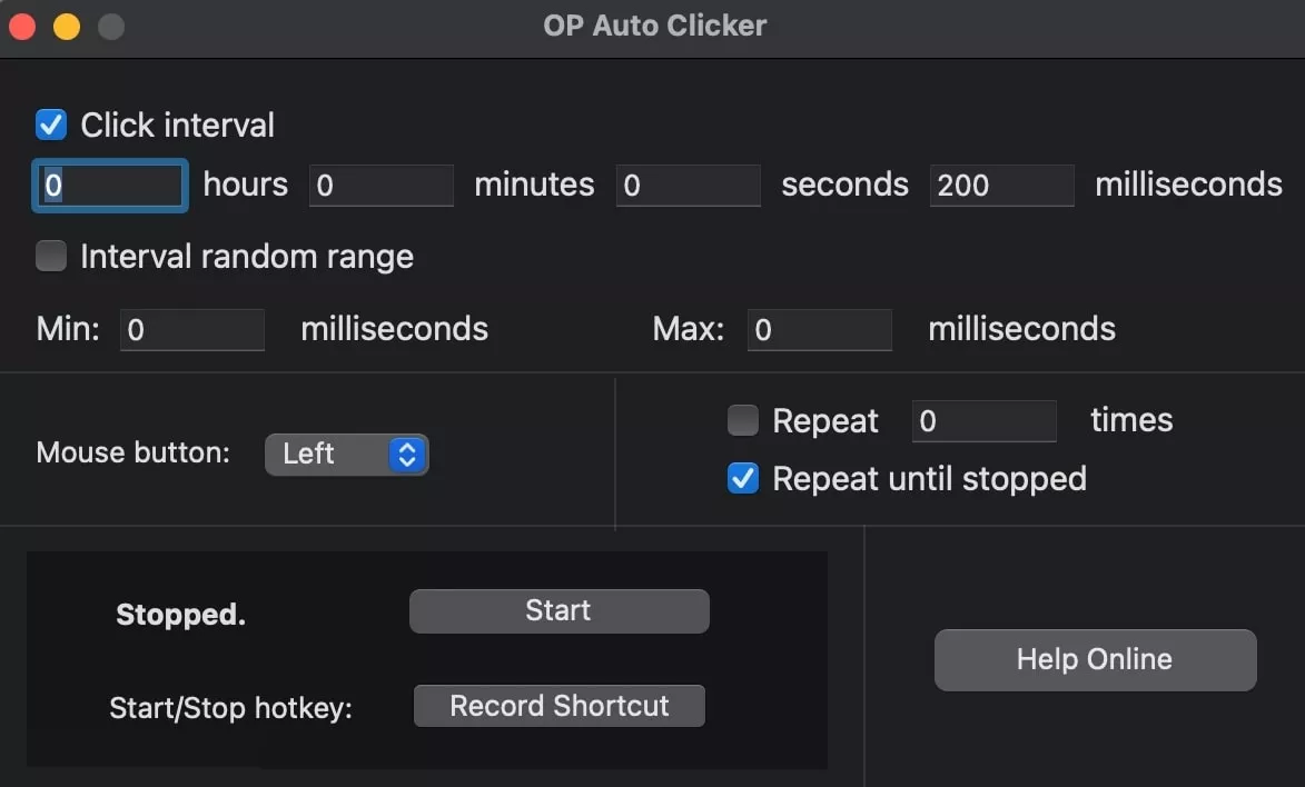 How to Use Op Auto Clicker on Mac
