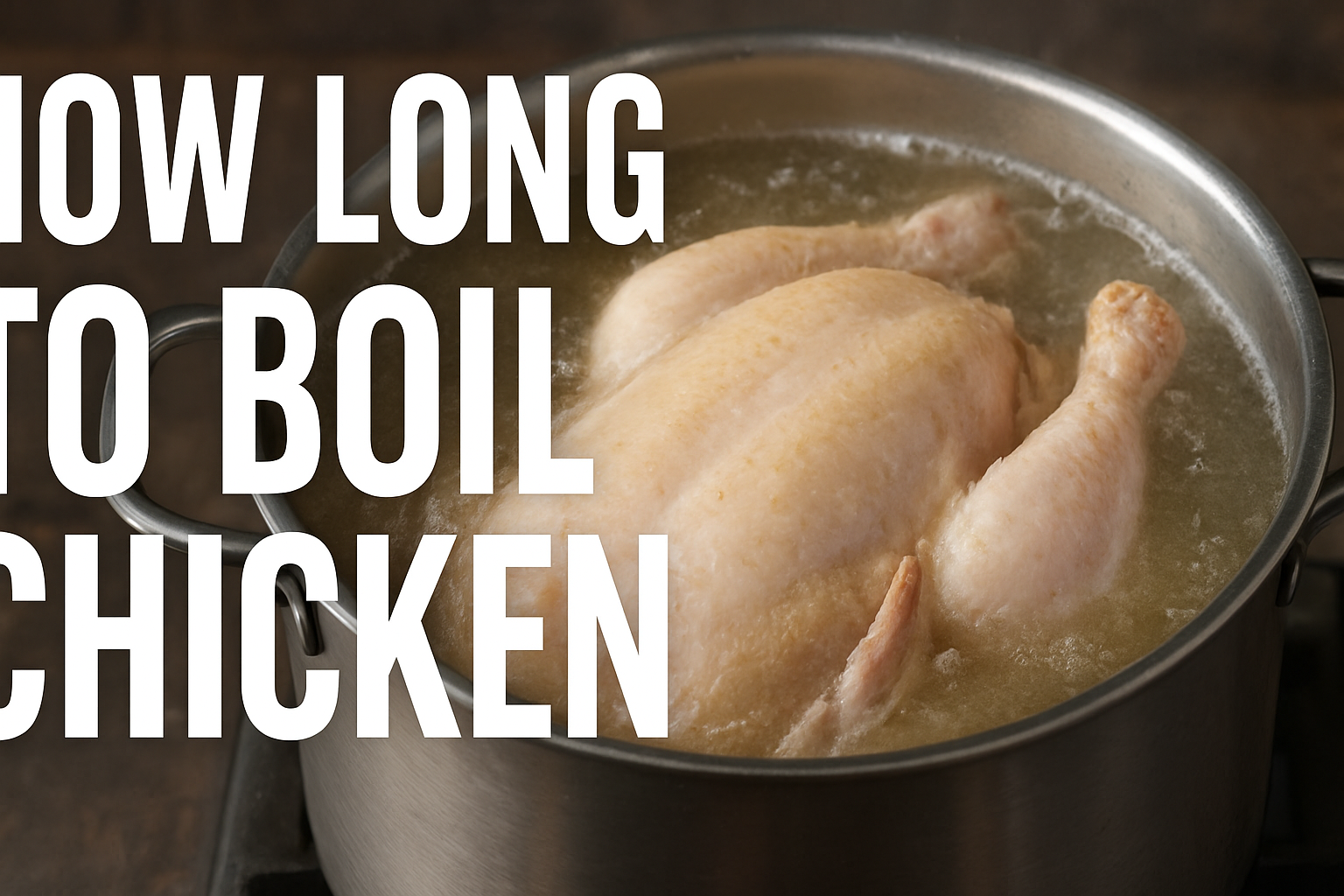 How Long to Boil a 4 Lb Chicken