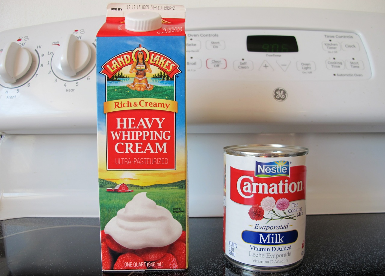 Heavy Cream vs Evaporated Milk