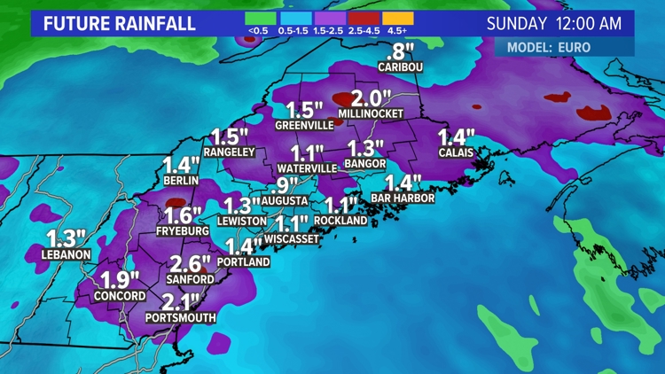 Weather in Portland, Maine 10 Days