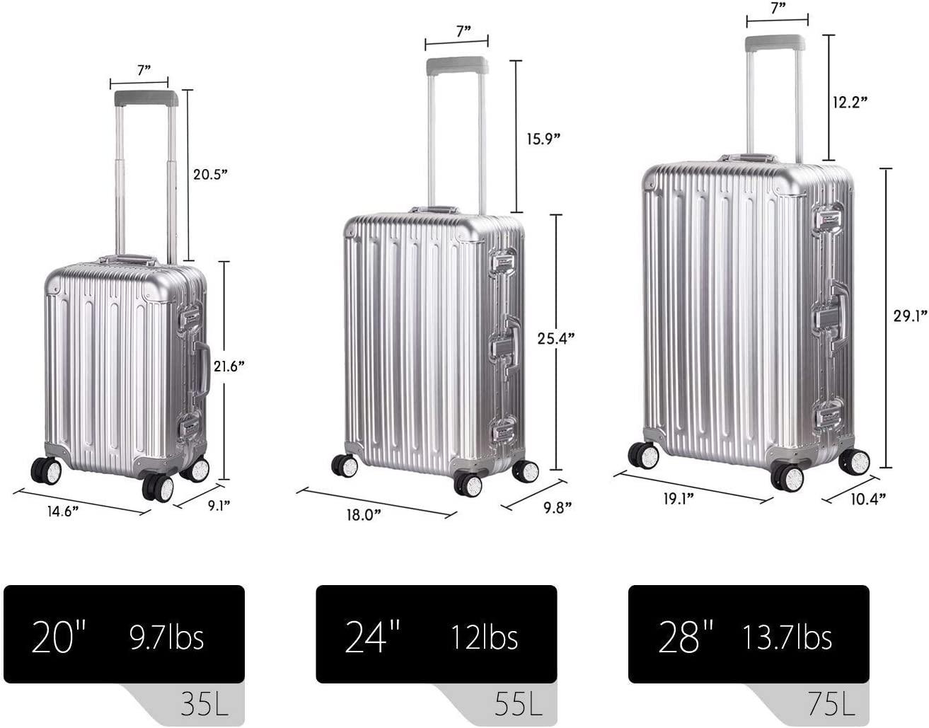 24 in Luggage as Carry On