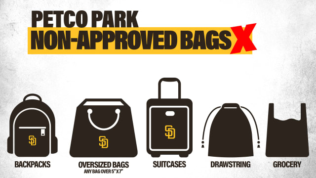 Petco Park Padres Bag Policy