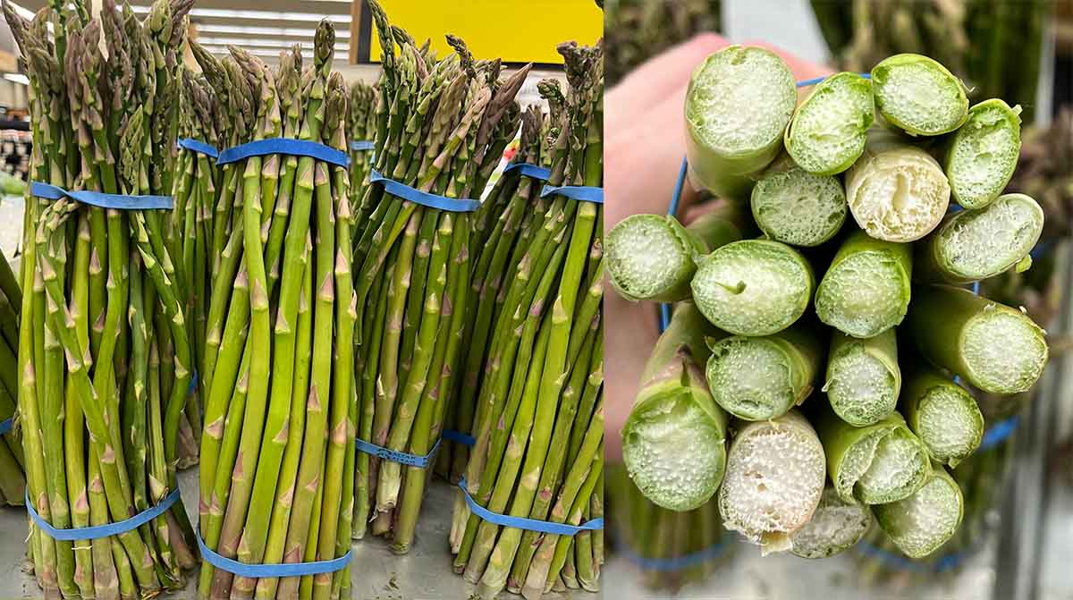 Good vs Bad Asparagus