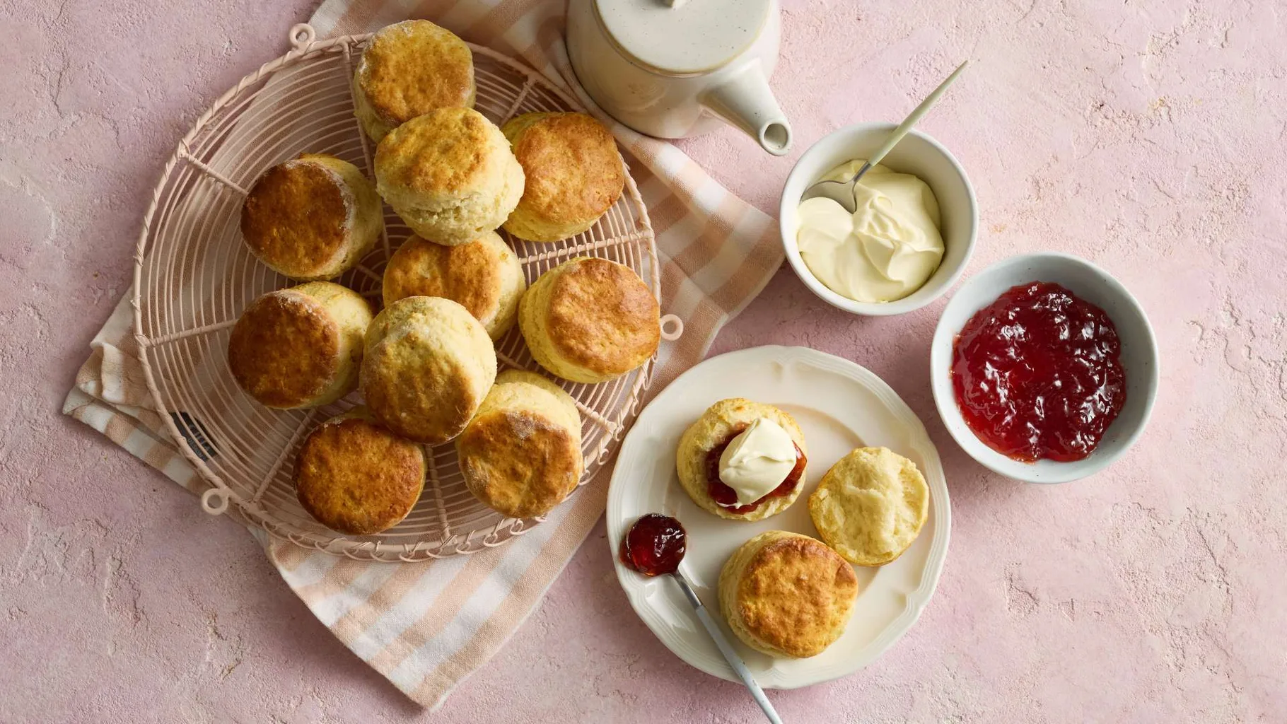 What Are Scones Served With