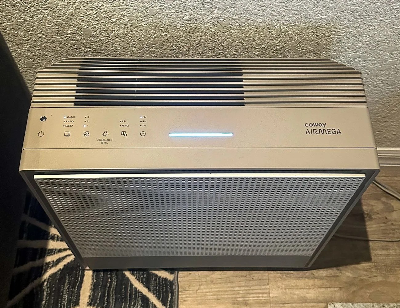 Coway Airmega 250 Smoke Cadr Official Specs