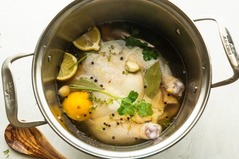 Quick Brine for Whole Chicken