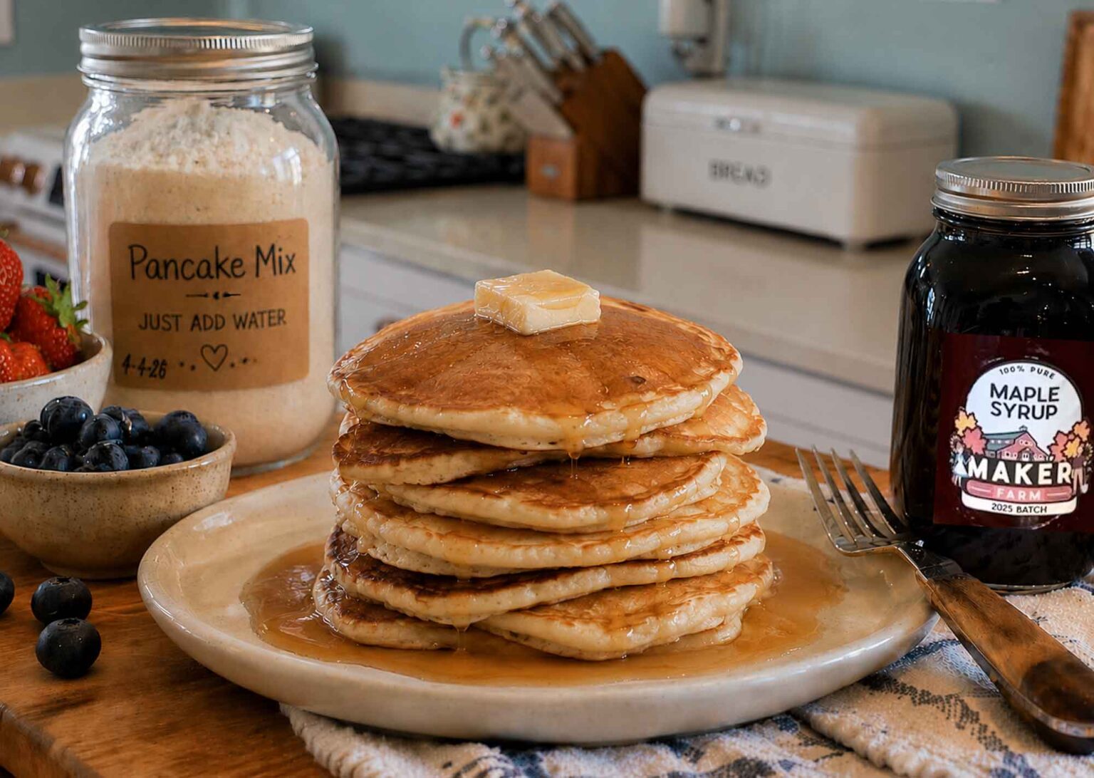 Egg Substitute in Pancake Mix