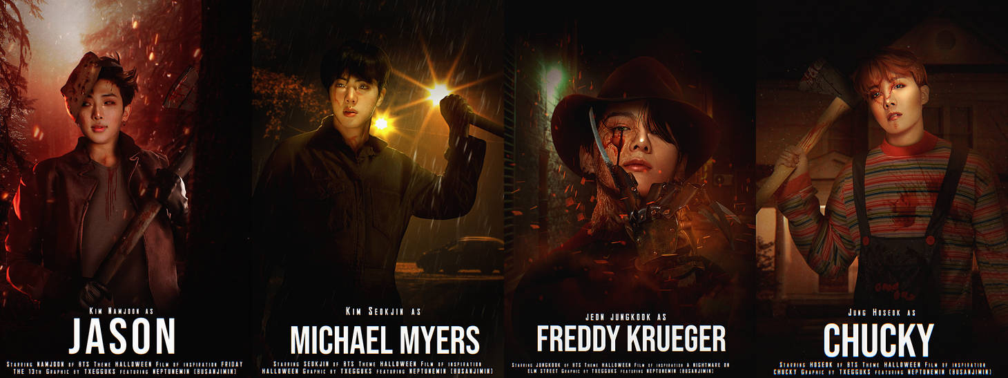 Bts in a Horror Movie