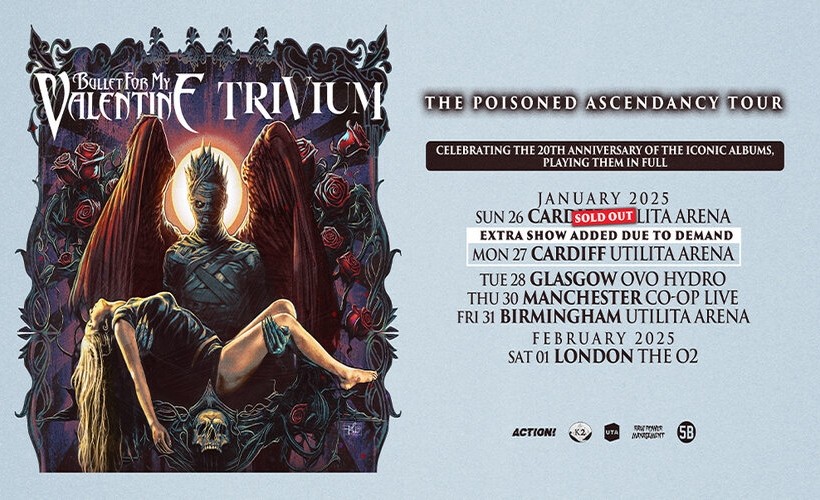 Bullet for My Valentine Uk Tour
