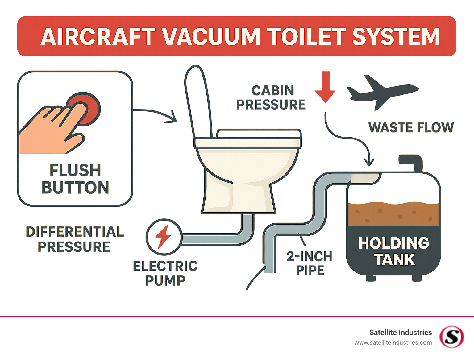 Where Does Toilet Waste Go on Airplane