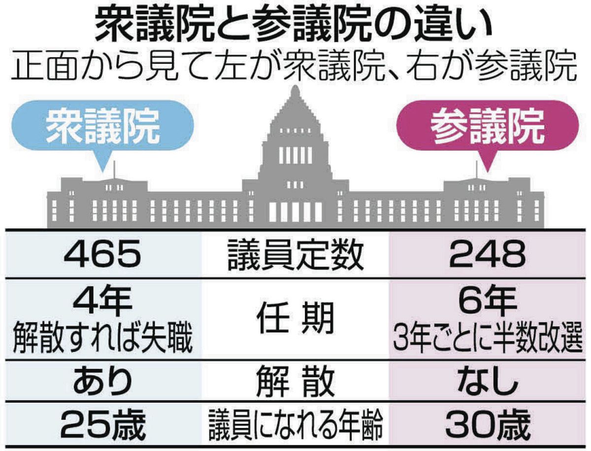【2026年最新】衆議院と参議院の違いを簡単に解説！役割や優越の理由
