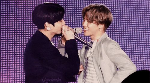 V Jimin and Jungkook Gif
