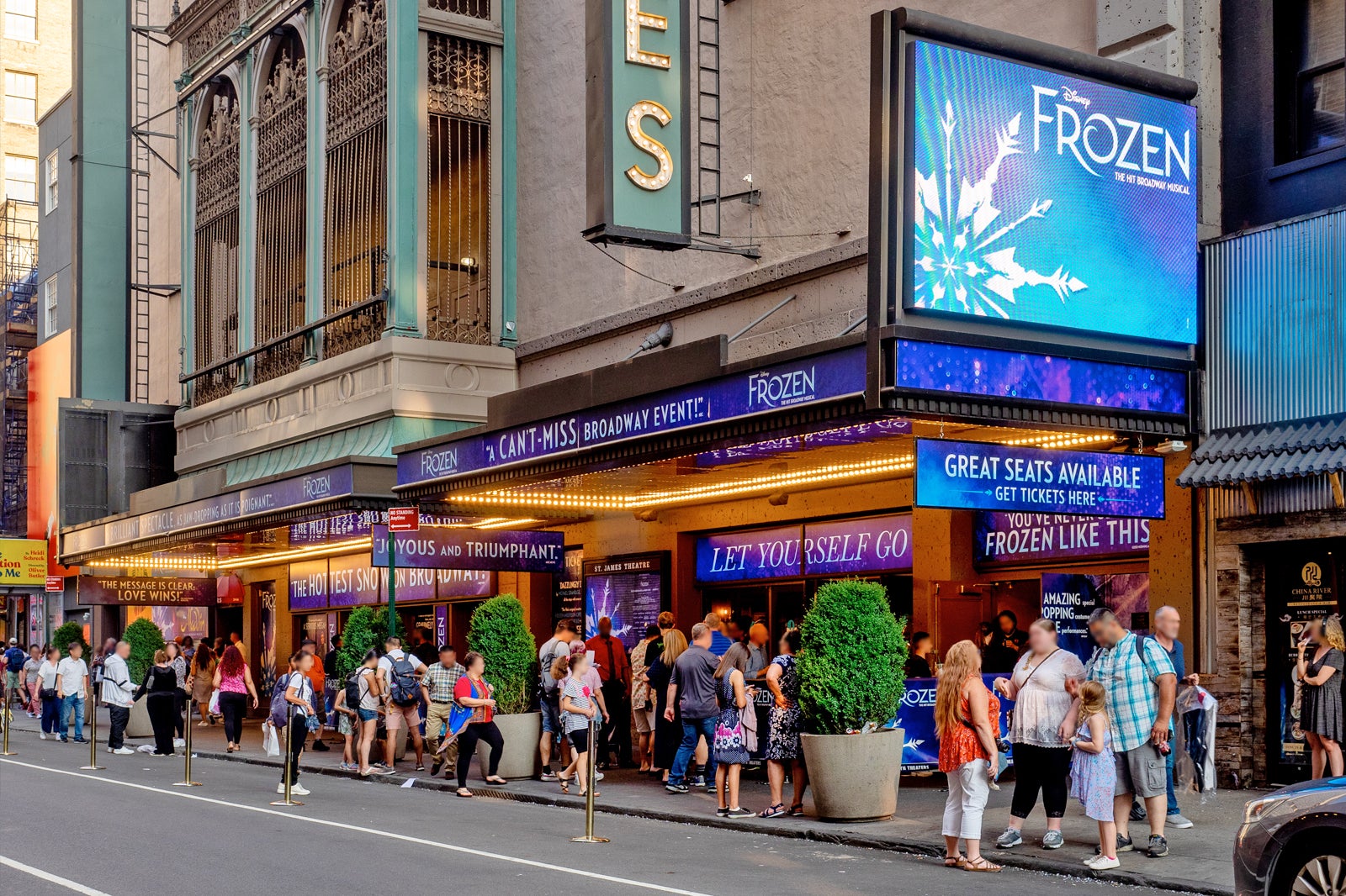St James Theater Bag Policy