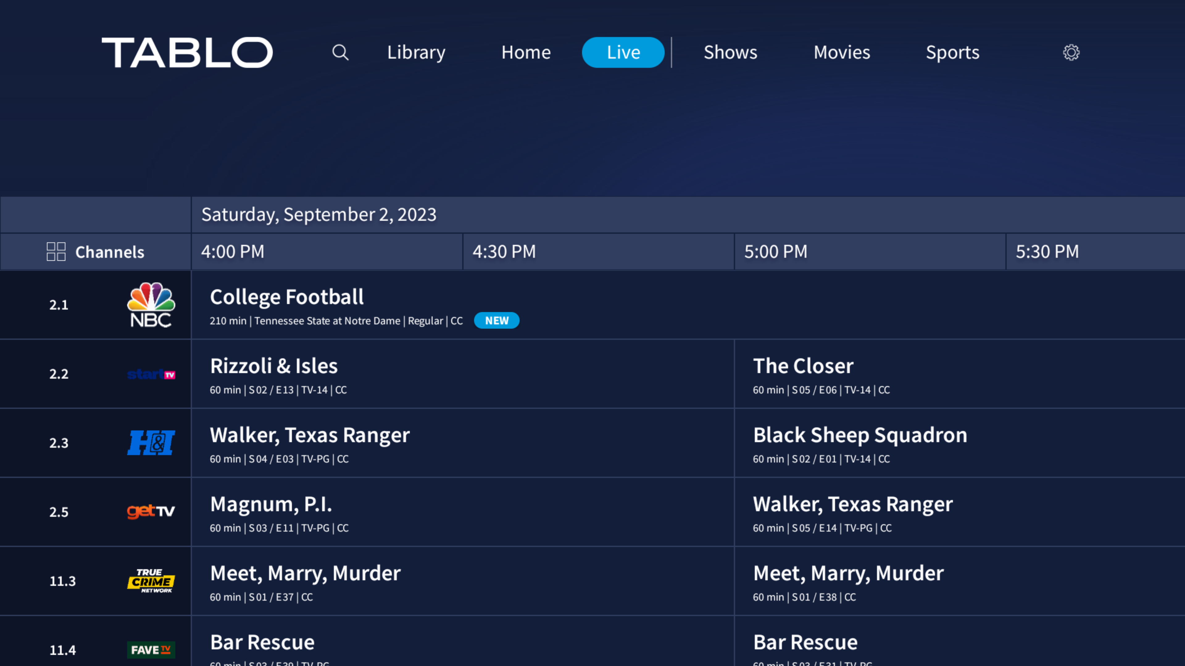 What Channels Are Available on Tablo
