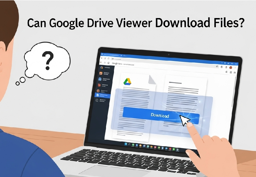 On Google Drive Can a Viewer Download