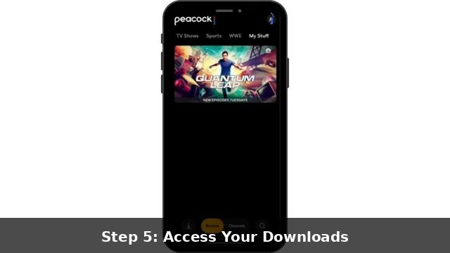 Can You Download Things on Peacock