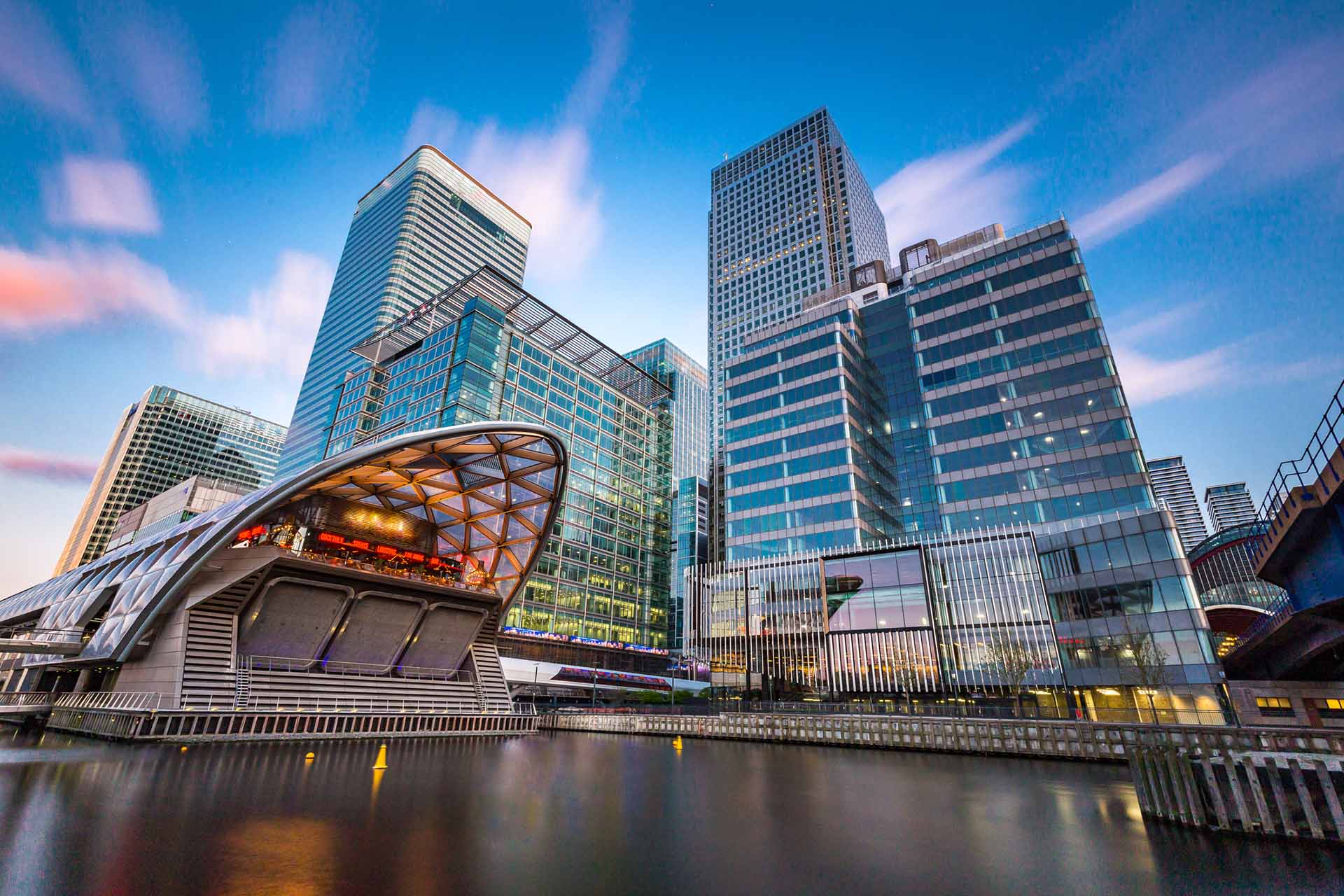 News on the Wharf Canary Wharf