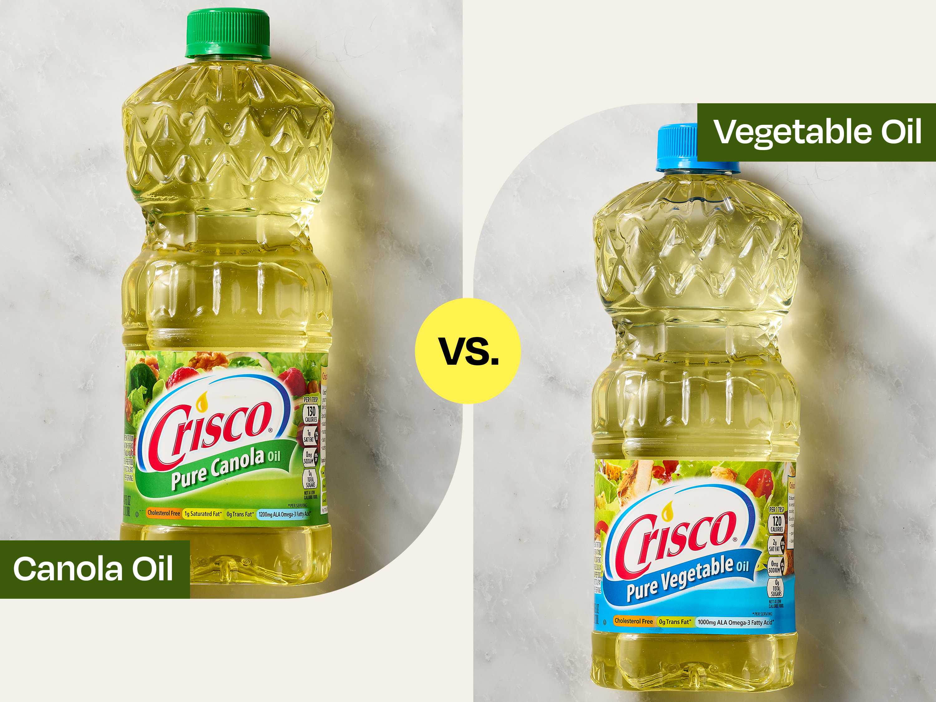 Is Veggie Oil and Canola Oil the Same