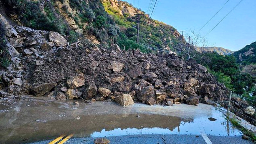 Mudslide on the Rocks